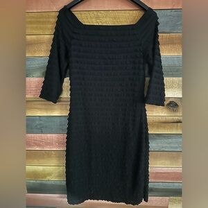 Frank Lyman black evening dress